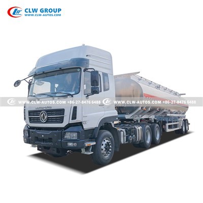 38000L Aluminum Fuel Tanker Trailer