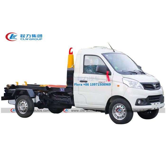3cbm Hook Lift Garbage Truck