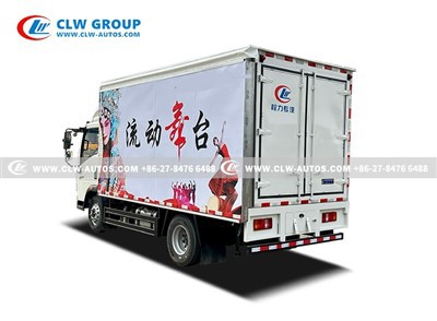 4.2m HOWO Mobile LED Stage Truck