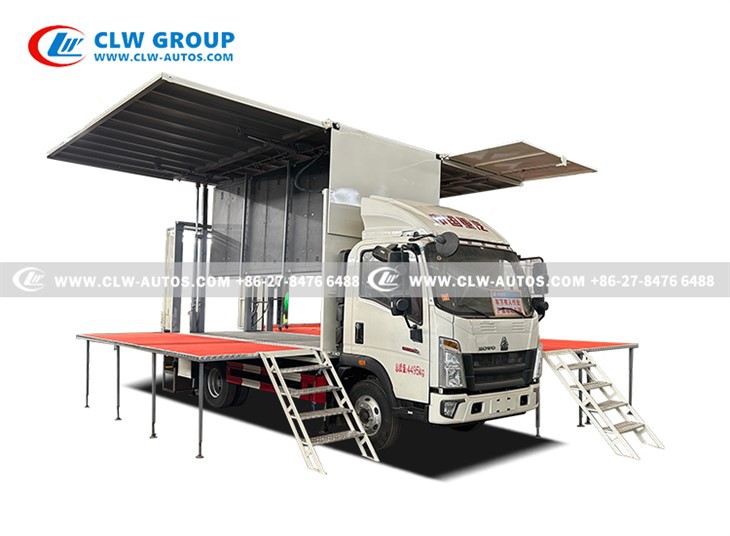 4.2m Hydraulic LED Mobile Stage Truck