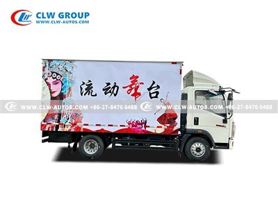 4.2m HOWO Mobile LED Stage Truck