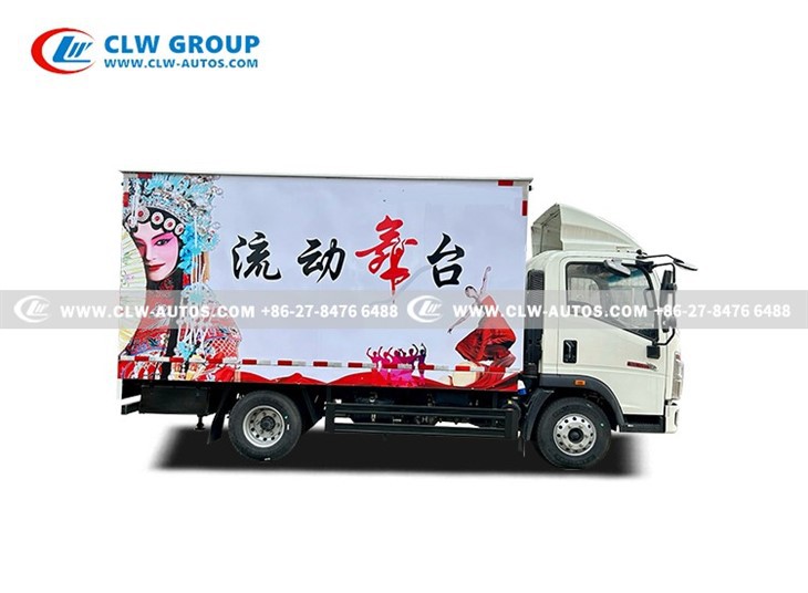 4.2m Hydraulic LED Mobile Stage Truck