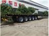 4/5 Axle 60Tons 80Tons Flatbed Semi Trailer