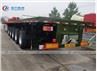 4/5 Axle 60Tons 80Tons Flatbed Semi Trailer