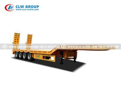 4 Axle 80T Low Loader Trailer