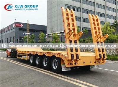 4 Axle 80T Low Loader Trailer