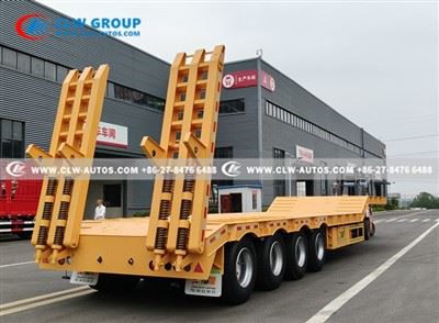 4 Axle 80T Low Loader Trailer