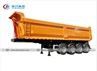 4 Axle 60Tons Dump Tipper Truck Trailer With Front Axle Liftable