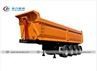 4 Axle 60Tons Dump Tipper Truck Trailer With Front Axle Liftable