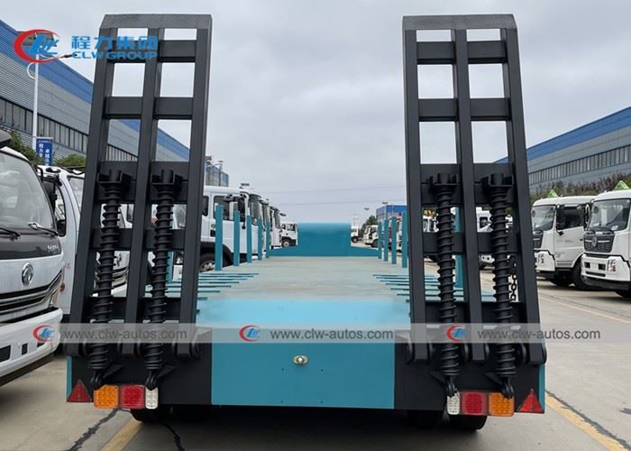 4 Axle 60Tons Lowbed Low Loader Semi Trailer