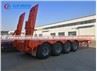 4 Axle 80 Tons 100Tons Low Bed Excavator Transport Trailer