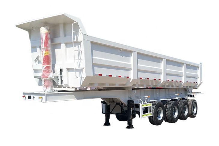 4 Axles Dump Semi Trailer