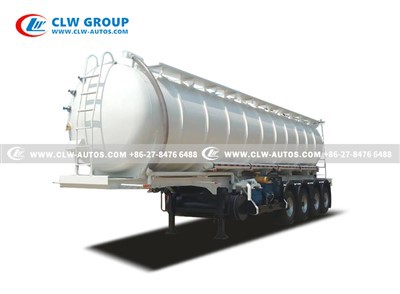 4 Axles Sewage Vacuum Semi-trailer