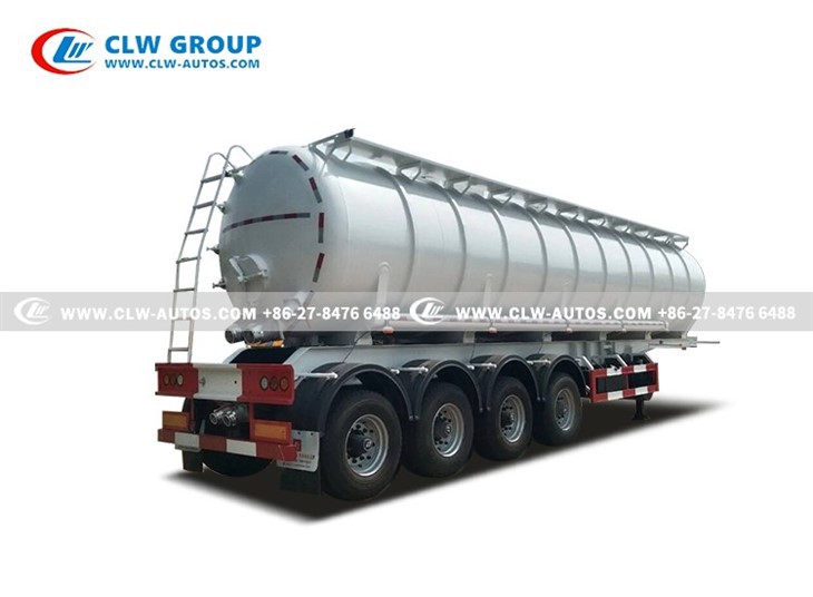 4 Axles Sewage Vacuum Semi-trailer