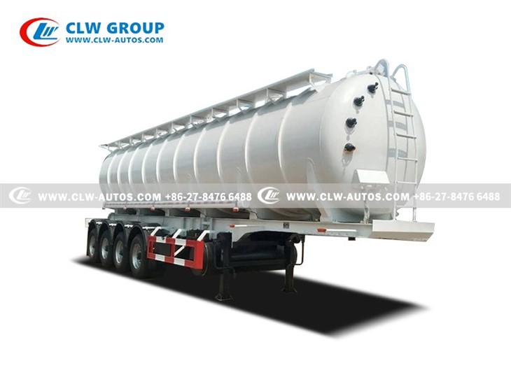 4 Axles Sewage Vacuum Semi-trailer