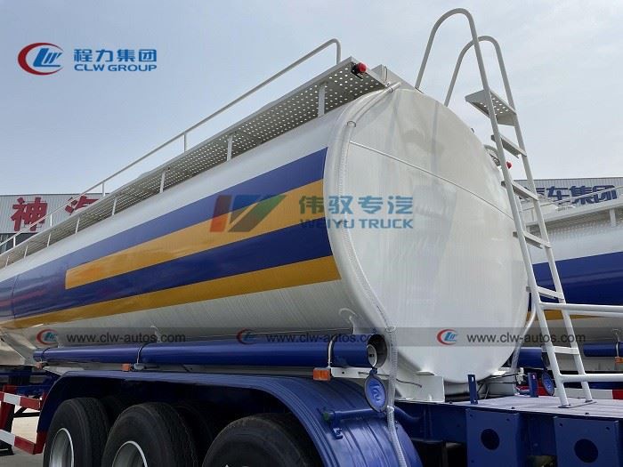 40000 Liters 3-Axles Fuel Tanker Semi Trailer