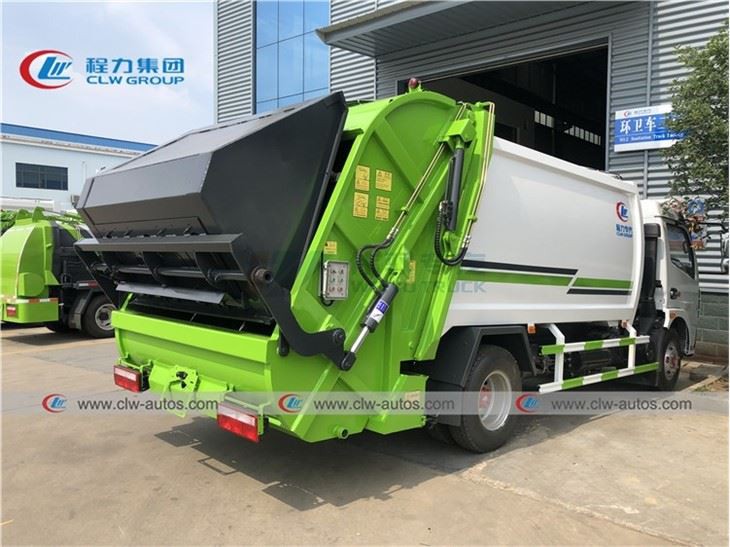 Dongfeng 8m3 Rear Loader Garbage Truck