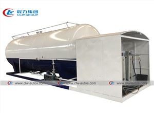 40000L 20Tons LPG Tanker Skid Station For Cooking Gas