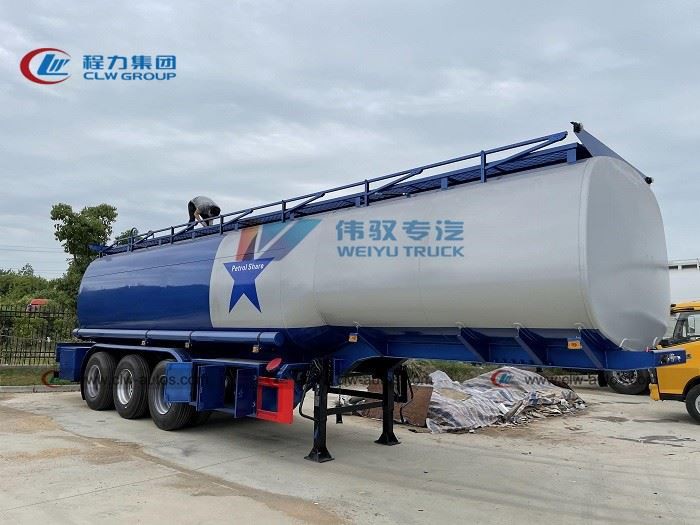 40cbm 40,000Liters Fuel Tank Delivery Semi Trailer