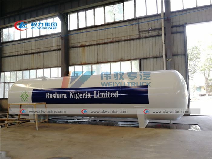 40cbm LPG Storage Tank 20Tons Propane Gas Tanker