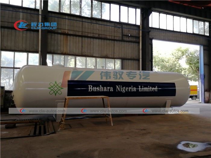 40cbm LPG Storage Tank 20Tons Propane Gas Tanker