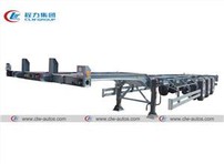 40FT 45T Container Flatbed Skeleton Trailer