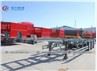 40FT 45T Container Flatbed Skeleton Trailer