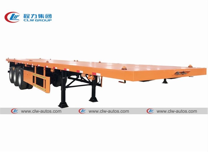 40FT 50Tons Container Loading Flatbed Trailer