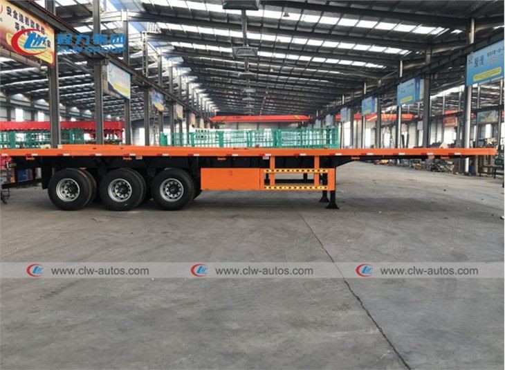 40FT 50Tons Container Loading Flatbed Trailer