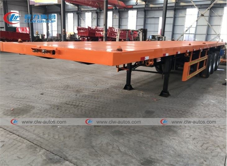 40FT 50Tons Container Loading Flatbed Trailer