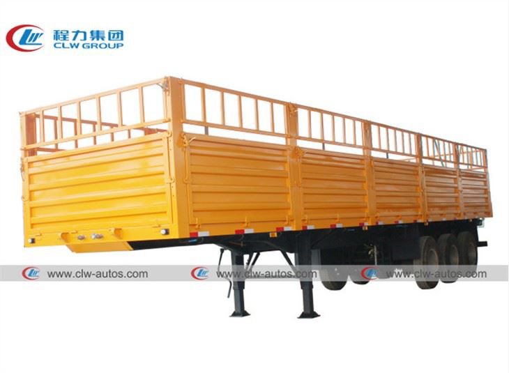 40ft 50Tons Fence Dropside Cargo Semi Trailer