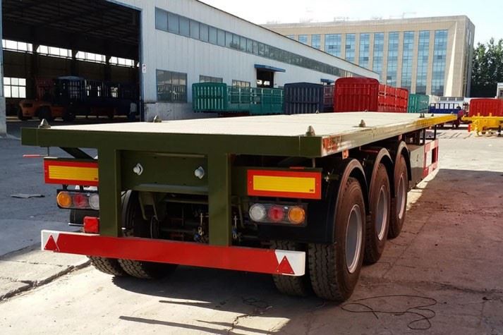 40MT Flatbed Semi Trailer