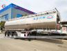 43000Liters Aluminum Alloy Edible Oil Tanker Trailer