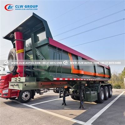 45 Ton 3-Axle Rear-Tipping Semi-Trailer high quality
