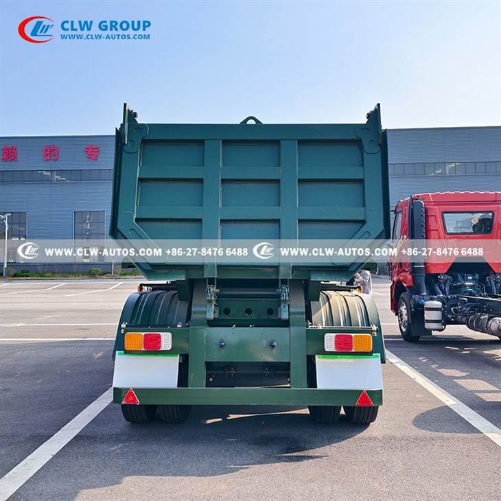 45 Ton 3-Axle Rear-Tipping Semi-Trailer