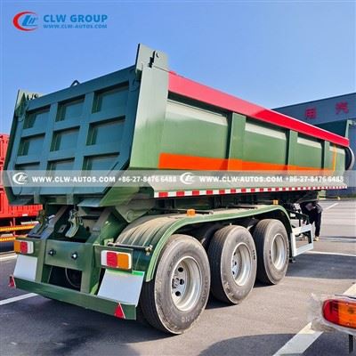 45 Ton 3-Axle Rear-Tipping Semi-Trailer price