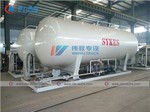 45cbm 45,000Liters Lpg Mobile Filling Plant 22.5tons 22mt 23mt LPG Skid Station