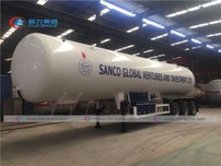 49.6CBM LPG Semi Trailer