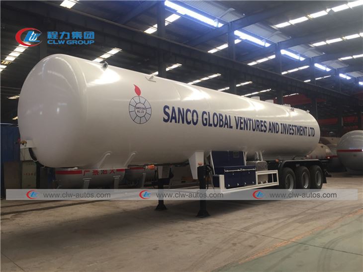 49.6CBM LPG Semi Trailer