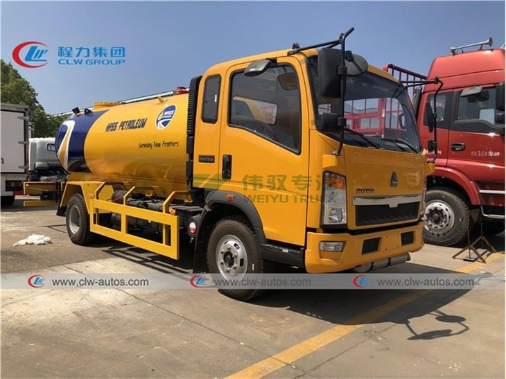 4Tons 8000L LPG Dispenser Truck Howo