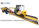4Tons Full Landing Car Carrier Flatbed Tow Wrecker Truck