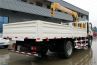 4. 5t telescopic crane truck