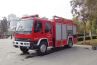 4X2 water foam fire fighter truck