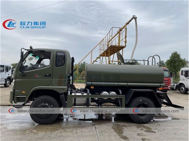 4X4 4000Liters Drinking Water Tank Truck Forland