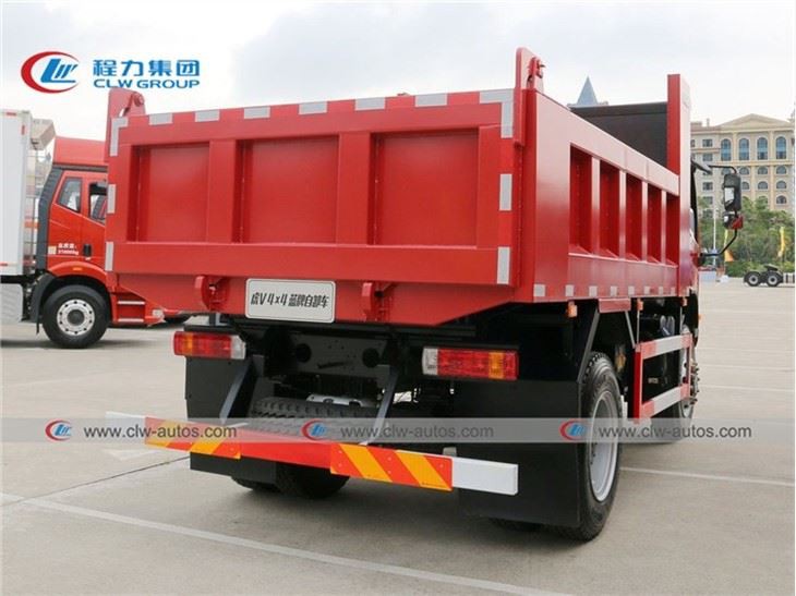 4x4 FWD 5Ton FAW Tiger V Dump Truck
