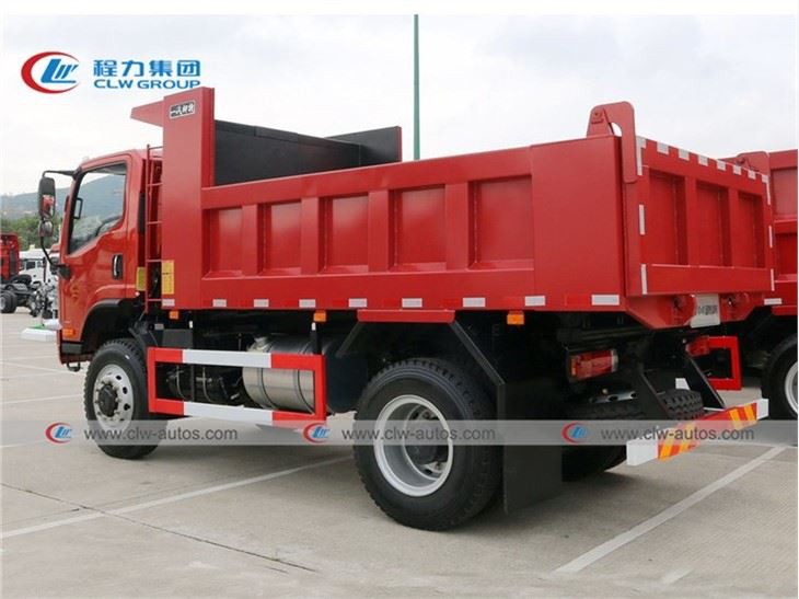 4x4 FWD 5Ton FAW Tiger V Dump Truck