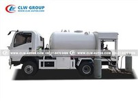 4X4 Off Road LPG Gas Cylinder Bottling Truck 5000L