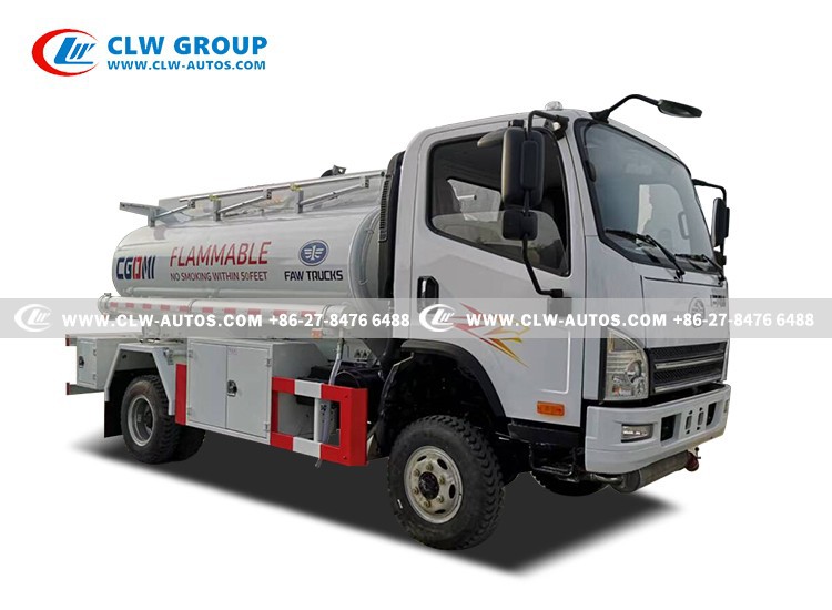 5 Ton FAW Fuel Tank Truck