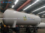 50,000 Liters 25 Tons LPG Storage Tanker Liquid Propane Gas Station Tank