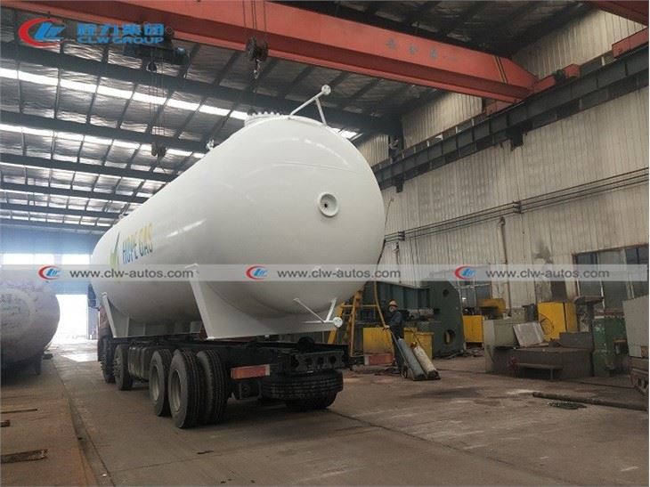 50,000 Liters 25 Tons LPG Storage Tanker Liquid Propane Gas Station Tank